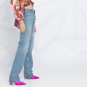 The Attico stoneware boyfriend fit jeans size 27